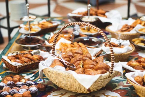 catering and pastries